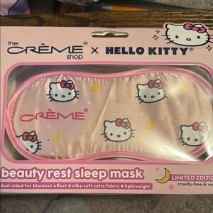 💕SALE💕The Crème Shop x Hello Kitty Pink Sleep Mask